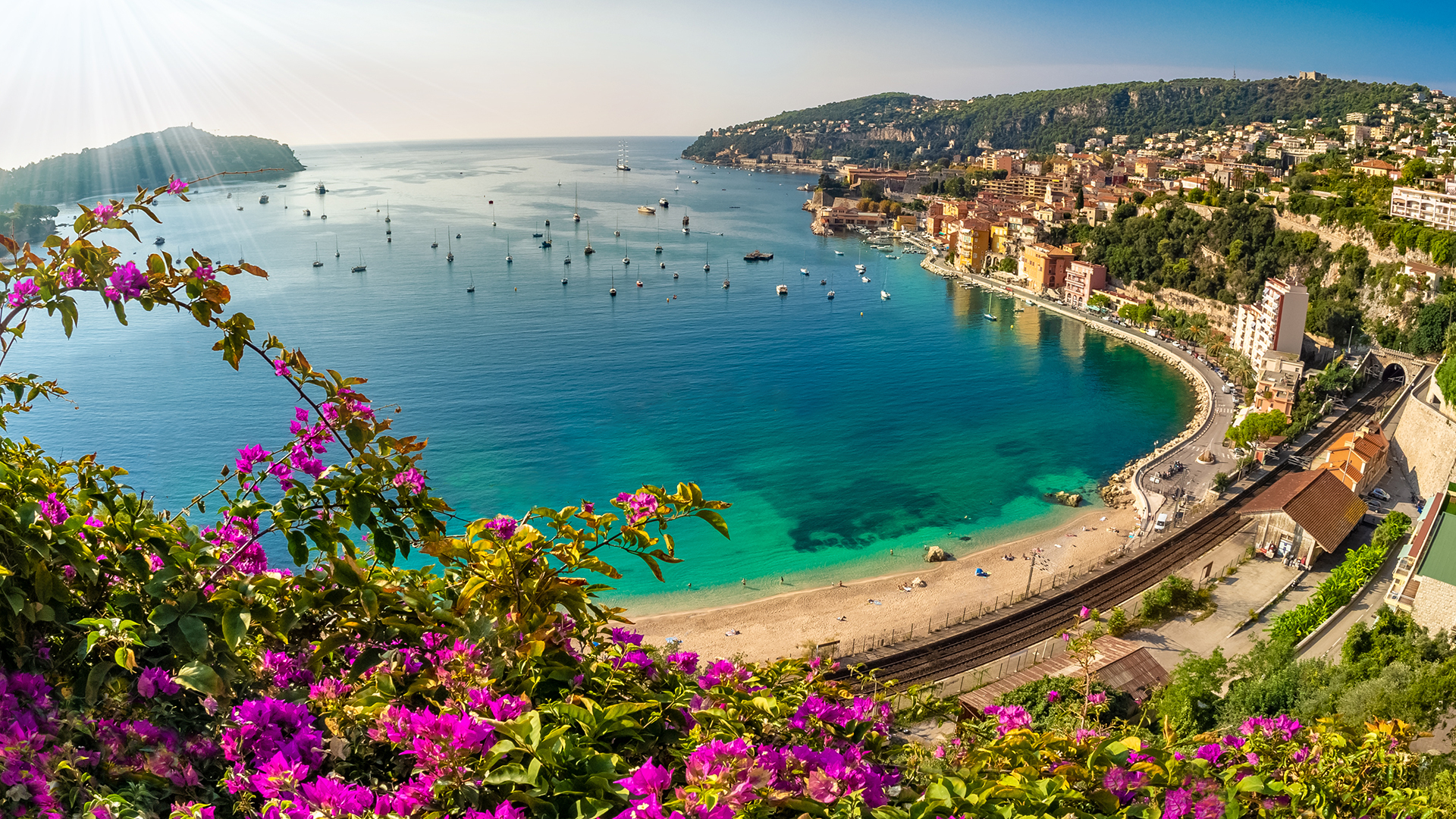 Villefranche-sur-Mer on the coast near Nice
