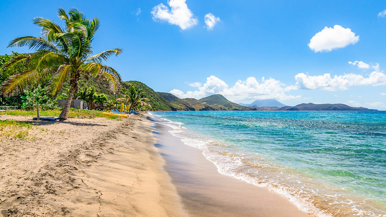 Beach South Friars Bay St. Kitts