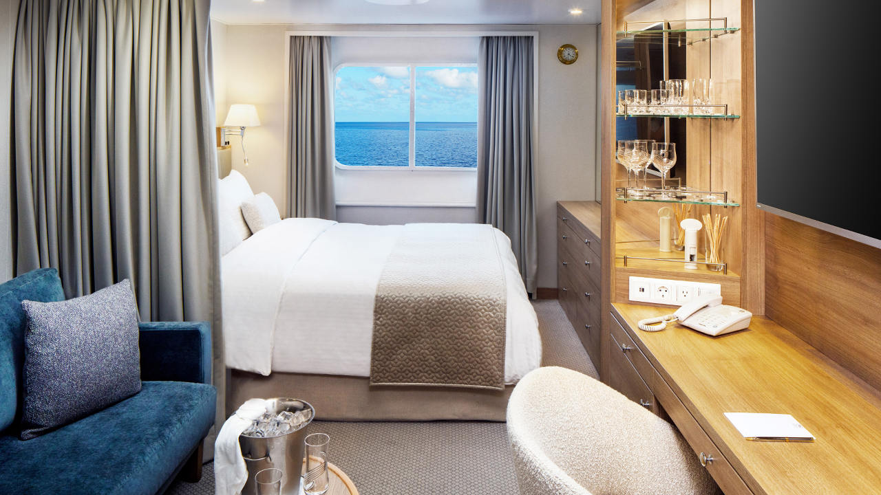 All ocean-view staterooms 