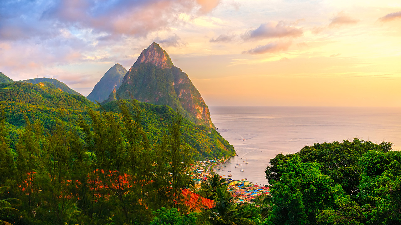 St Lucia, the Windward Islands