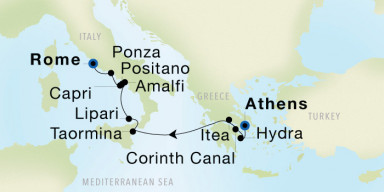 Luxury Cruise: Greece & Italian Discovery