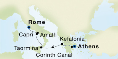Luxury Cruise: Greece & Italian Discovery