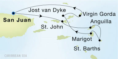 Luxury Cruise: Best of British Virgin Isles & St. Barths