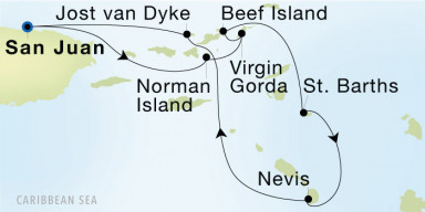 Luxury Cruise: Best of British Virgin Isles & St. Barths