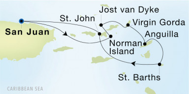 Luxury Cruise: Best of British Virgin Isles & St. Barths