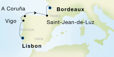 Luxury Cruise: Portugal, Spain & France Discovery