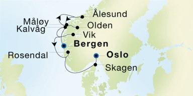 Luxury Cruise: Yachting the Norwegian Fjords