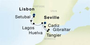 Luxury Cruise: Portugal & Moorish Spain