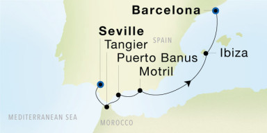 Luxury Cruise: Morocco & the Costa del Sol