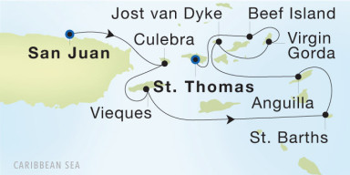 Luxury Cruise: Best of the Virgin Islands & St. Barths