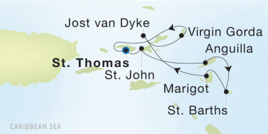 Luxury Cruise: Best of the Virgin Islands & St. Barths