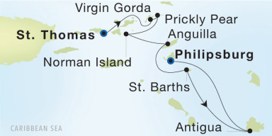 Luxury Cruise: St. Barths & Caribbean Gems