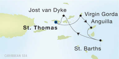 Luxury Cruise: St. Barths New Year's I
