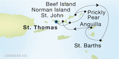 Luxury Cruise: St. Barths & Caribbean Gems