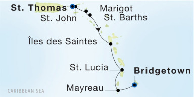 Luxury Cruise: St. Barths & Caribbean Gems