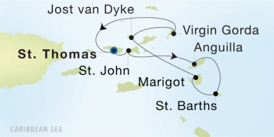 Luxury Cruise: Best of the Virgin Isles & St. Barths
