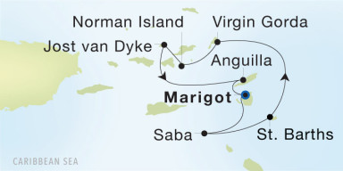 Luxury Cruise: St. Barths & Caribbean Gems