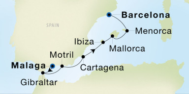 Luxury Cruise: Spanish Riviera Discovery