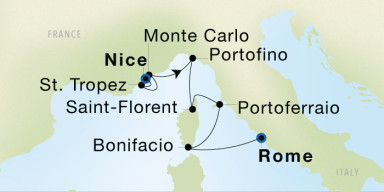 Luxury Cruise: French & Italian Riviera Dream
