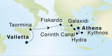 Luxury Cruise: Secluded Southern Italy & Greece