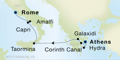 Luxury Cruise: Greece & Italy Discovery