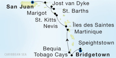 Luxury Cruise: Windward Islands & the French Antilles