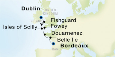 Luxury Cruise: Wales, England & France Discovery