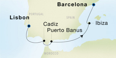 Luxury Cruise: Portugal to the Spanish Riviera