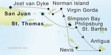 Luxury Cruise: St. Barths & Caribbean Gems