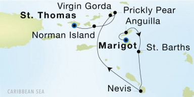 Luxury Cruise: St. Barths & Caribbean Gems