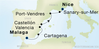 Luxury Cruise: Southern Spain & the French Riviera
