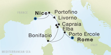 Luxury Cruise: French & Italian Riviera Dream