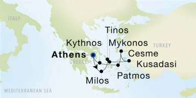 Luxury Cruise: The Greek Isles & Ephesus