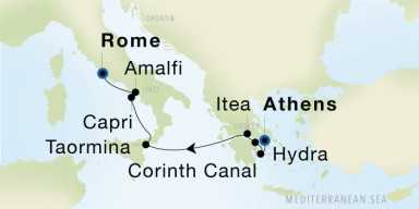 Luxury Cruise: Classic Greece & the Amalfi Coast