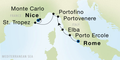 Luxury Cruise: French & Italian Riviera Dream