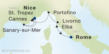 Luxury Cruise: French & Italian Riviera Dream