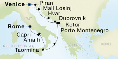 Luxury Cruise: Mediterranean & Adriatic Explorer