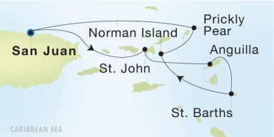 Luxury Cruise: St. Barths & Caribbean Gems