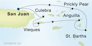 Luxury Cruise: St. Barths New Year's II