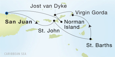Luxury Cruise: Best of British Virgin Isles & St. Barths
