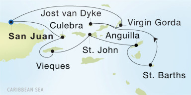 Luxury Cruise: Best of the Virgin Isles & St. Barths