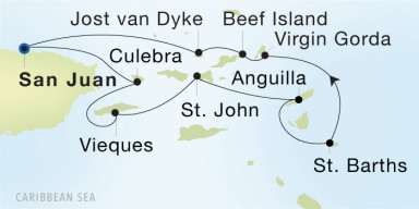 Luxury Cruise: Best of the Virgin Isles & St. Barths