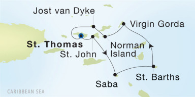 Luxury Cruise: St. Barths & Caribbean Gems