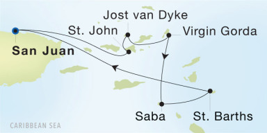 Luxury Cruise: Best of the Virgin Isles & St. Barths