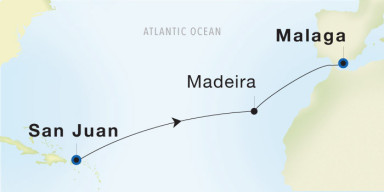 Luxury Cruise: Transatlantic Spring Voyage II