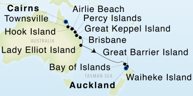 Luxury Cruise: Great Barrier Reef & Legendary Pacific Isles
