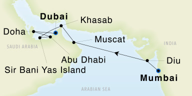 Luxury Cruise: Arabian Kingdoms & the Gulf