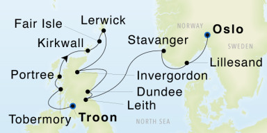 Luxury Cruise: The Hebrides, the Northern Isles & the North Sea