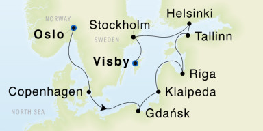 Luxury Cruise: The Baltic Capitals
