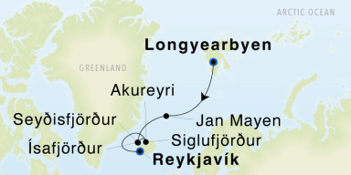Luxury Cruise: Fjords of Greenland, Fires of Iceland